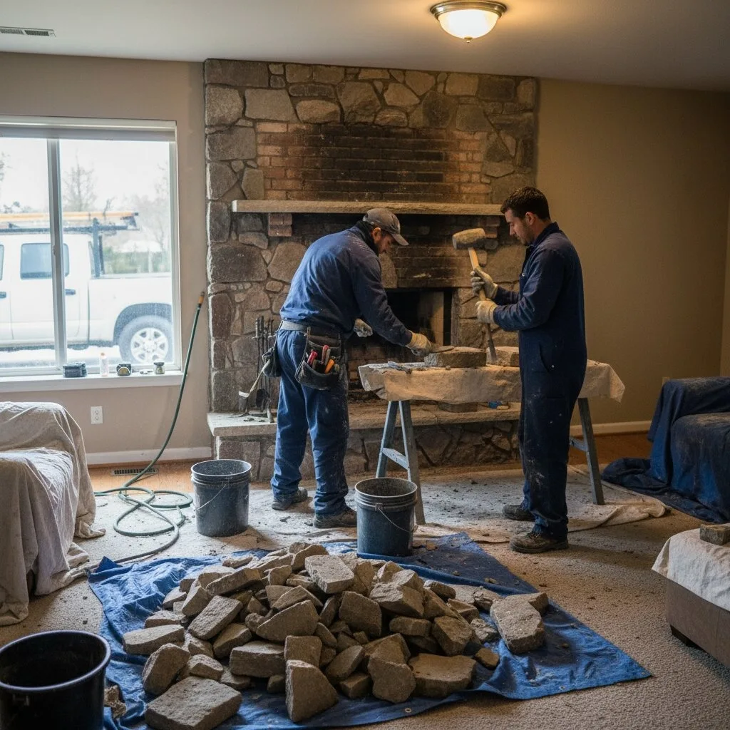 Chimney sweep in Plano, TX